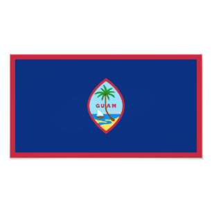 Impression Photo Drapeau de Guam