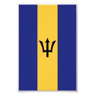 Impression Photo Drapeau de la Barbade