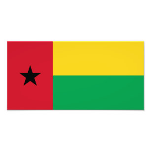 Impression Photo Drapeau de la Guinée-Bissau