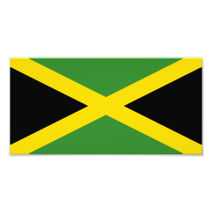 Impression Photo Drapeau de la Jamaïque