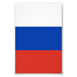 Impression Photo Drapeau de la Russie