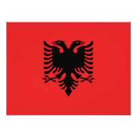 Drapeau de l'Albanie