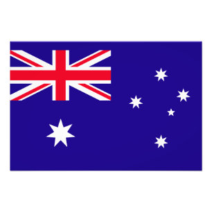 Impression Photo Drapeau de l'Australie