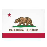 Drapeau de l'État de la République de Californie