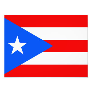 Impression Photo Drapeau de Porto Rico