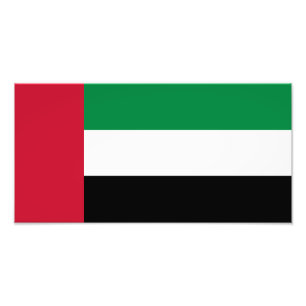 Impression Photo Drapeau des Émirats arabes unis