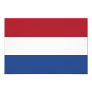 Impression Photo Drapeau des Pays-Bas