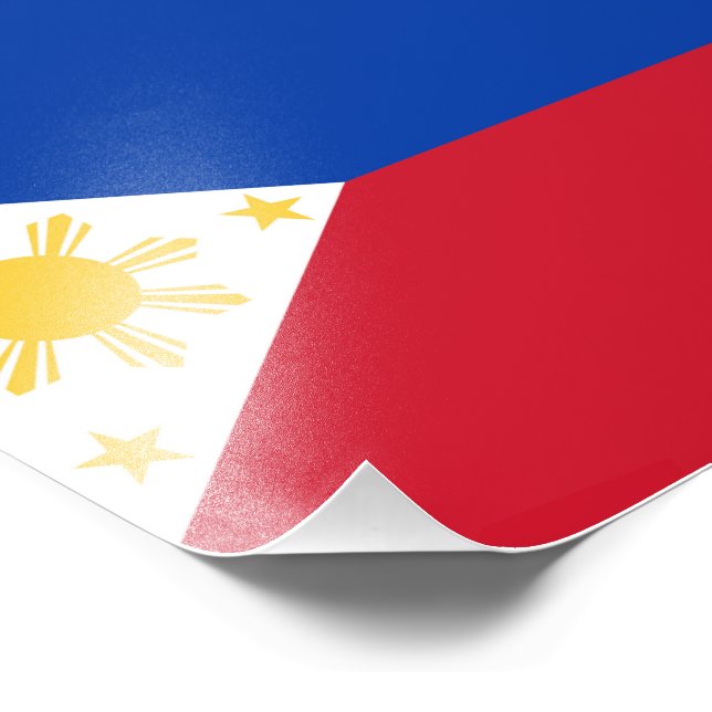 Impression Photo drapeau des Philippines (Coin)