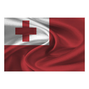 Impression Photo Drapeau des Tonga
