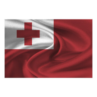 Impression Photo Drapeau des Tonga