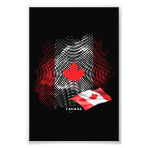 Impression Photo Drapeau du Canada