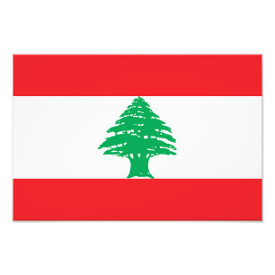 Impression Photo Drapeau du Liban