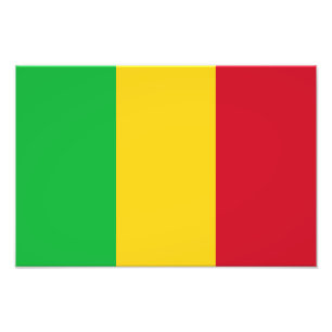 Impression Photo Drapeau du Mali