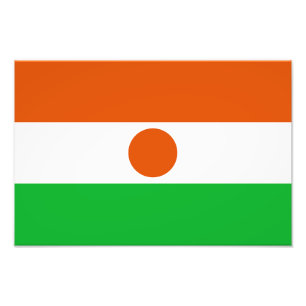 Impression Photo Drapeau du Niger
