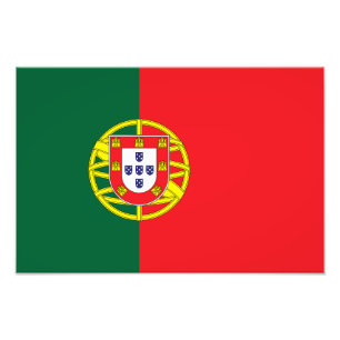 Impression Photo Drapeau du Portugal
