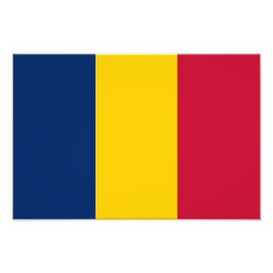 Impression Photo Drapeau du Tchad