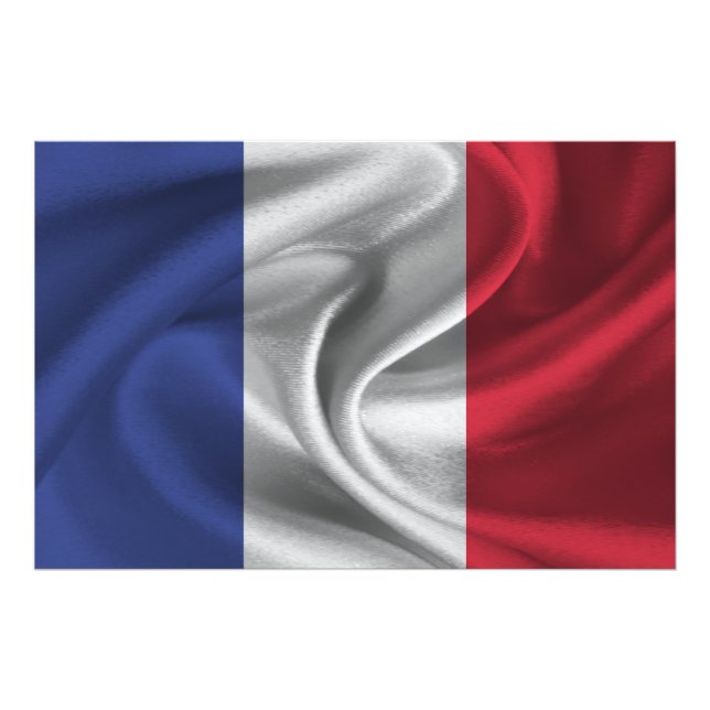 Impression Photo Drapeau France (Devant)