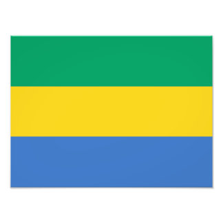 Impression Photo Drapeau Gabon