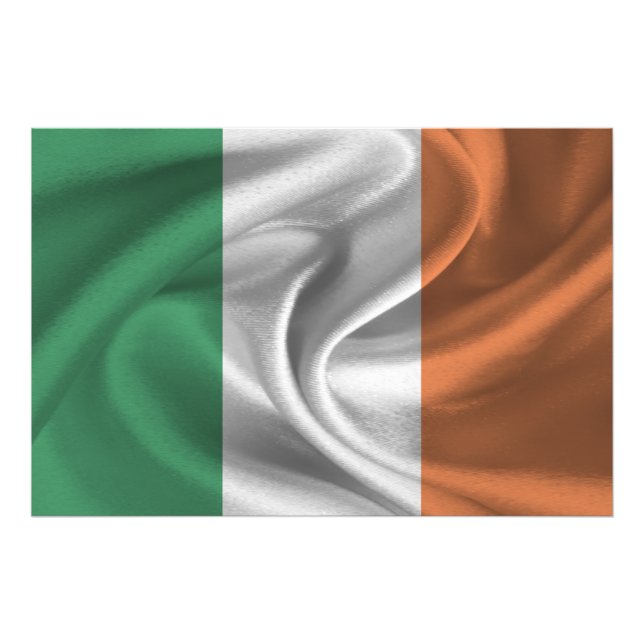 Impression Photo Drapeau irlandais (Devant)