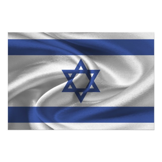Impression Photo Drapeau Israël (Devant)