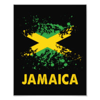 Drapeau jamaïcain Retro