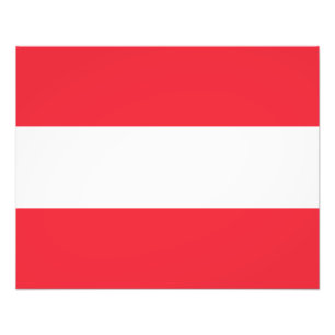 Impression Photo Drapeau patriotique autrichien