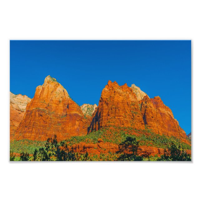 Impression photo du parc national de Zion (Devant)