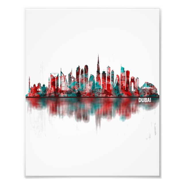 Impression Photo Dubaï United Arab Emirat Skyline (Devant)