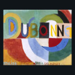 Impression Photo Dubonnet | Sonia Delaunay |<br><div class="desc">Dubonnet est un tableau de 1914 de Sonia Delaunay.</div>
