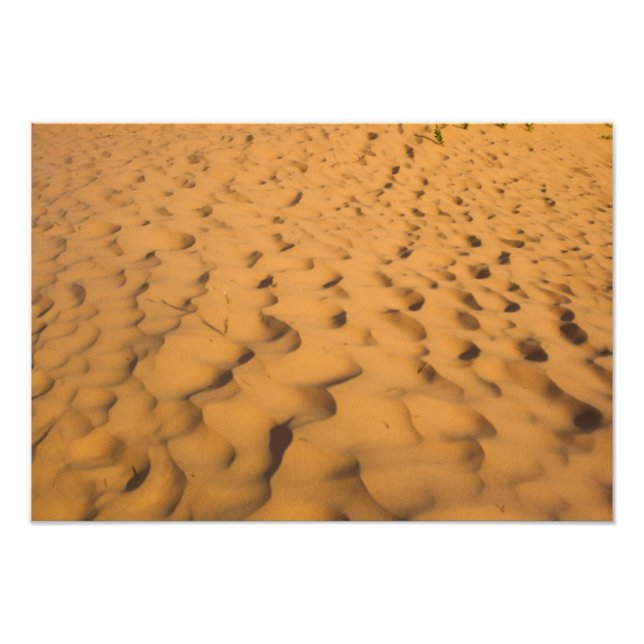 Impression Photo Dunes de sable à Pictured Rocks NL, Michigan (Devant)