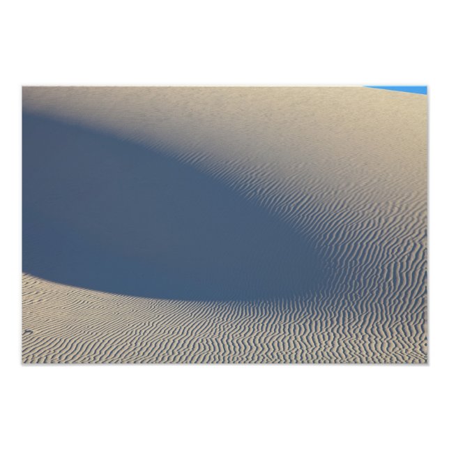 Impression Photo Dunes de sable à White Sands National Monument en  (Devant)