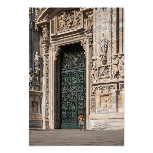 Impression Photo Duomo Porte fille (Devant)
