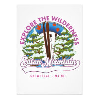 Eaton Mountain Skowhegan, logo du Maine