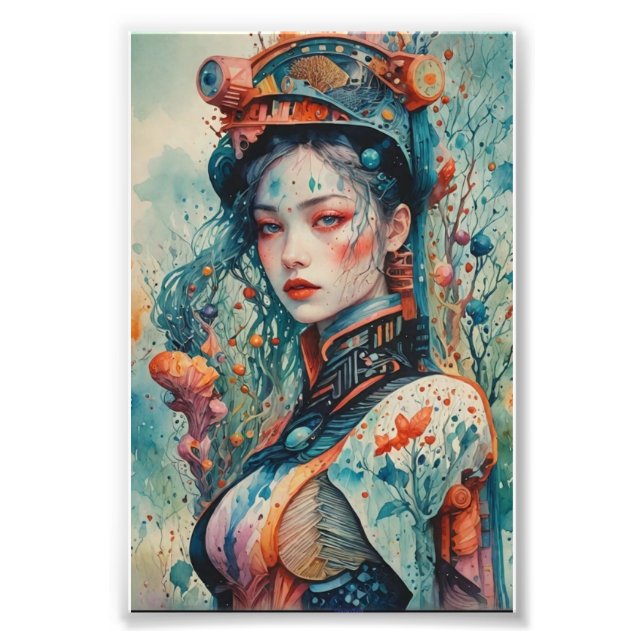 Impression Photo eau de façon équitable (Devant)