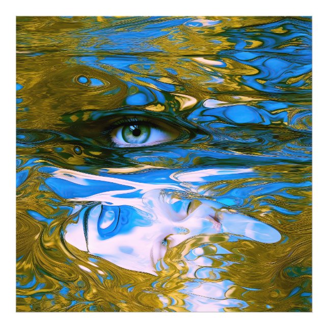 Impression Photo Eaux mystiques (Devant)