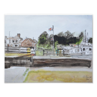 Impression Photo Écluse d'Oulton Broad