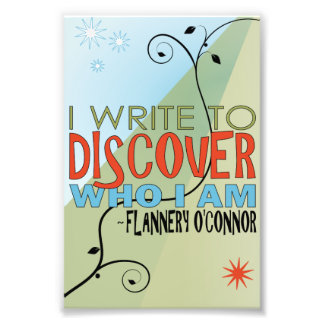 Impression Photo Écrire pour découvrir