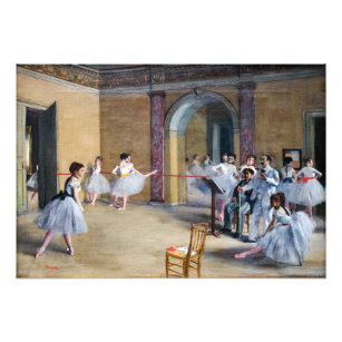 Impression Photo Edgar Degas - Dance Foyer, Opéra rue Le Peletier