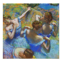 Edgar Degas - Danseurs Bleus
