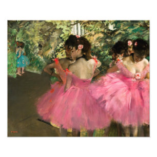 Impression Photo Edgar Degas - Danseuses en rose