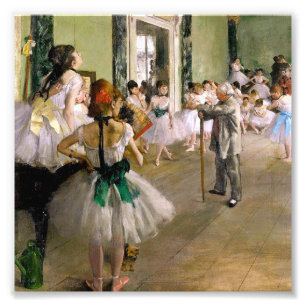 Impression Photo Edgar Degas La Classe Danse