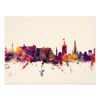 Impression Photo Édimbourg Scotland Skyline