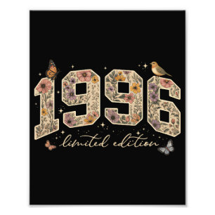 Impression Photo Édition limitée Florale 30e Anniversaire 1996