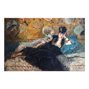Impression Photo Edouard Manet - Dame aux Éventails