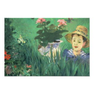 Impression Photo Édouard Manet - Garçon en fleurs