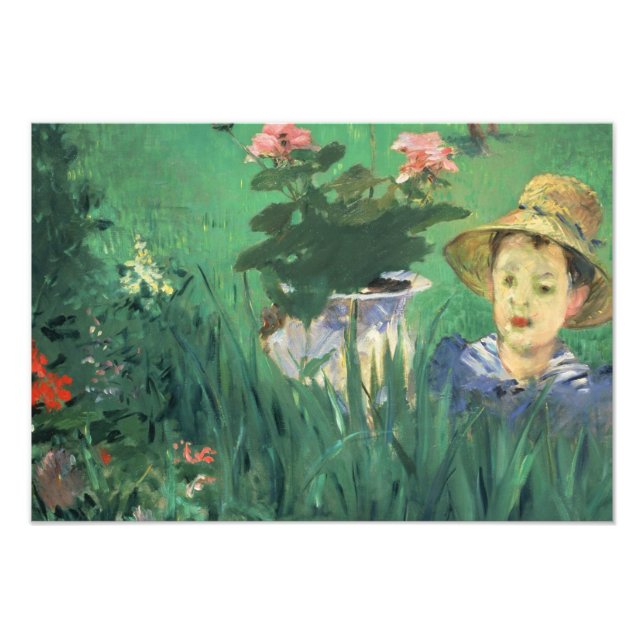 Impression Photo Édouard Manet - Garçon en fleurs (Devant)