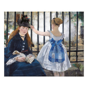 Impression Photo Edouard Manet - La Gare