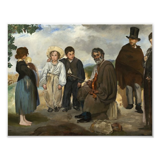 Impression Photo Edouard Manet - L'Ancien Musicien (Devant)
