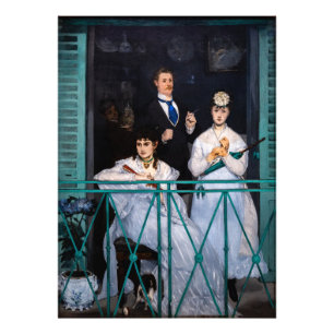 Impression Photo Edouard Manet - Le Balcon / The Balcony