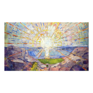 Impression Photo Edvard Munch - Le Soleil 1911